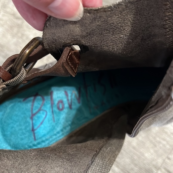 Blowfish womens size 11 wedge booties - Picture 5 of 5